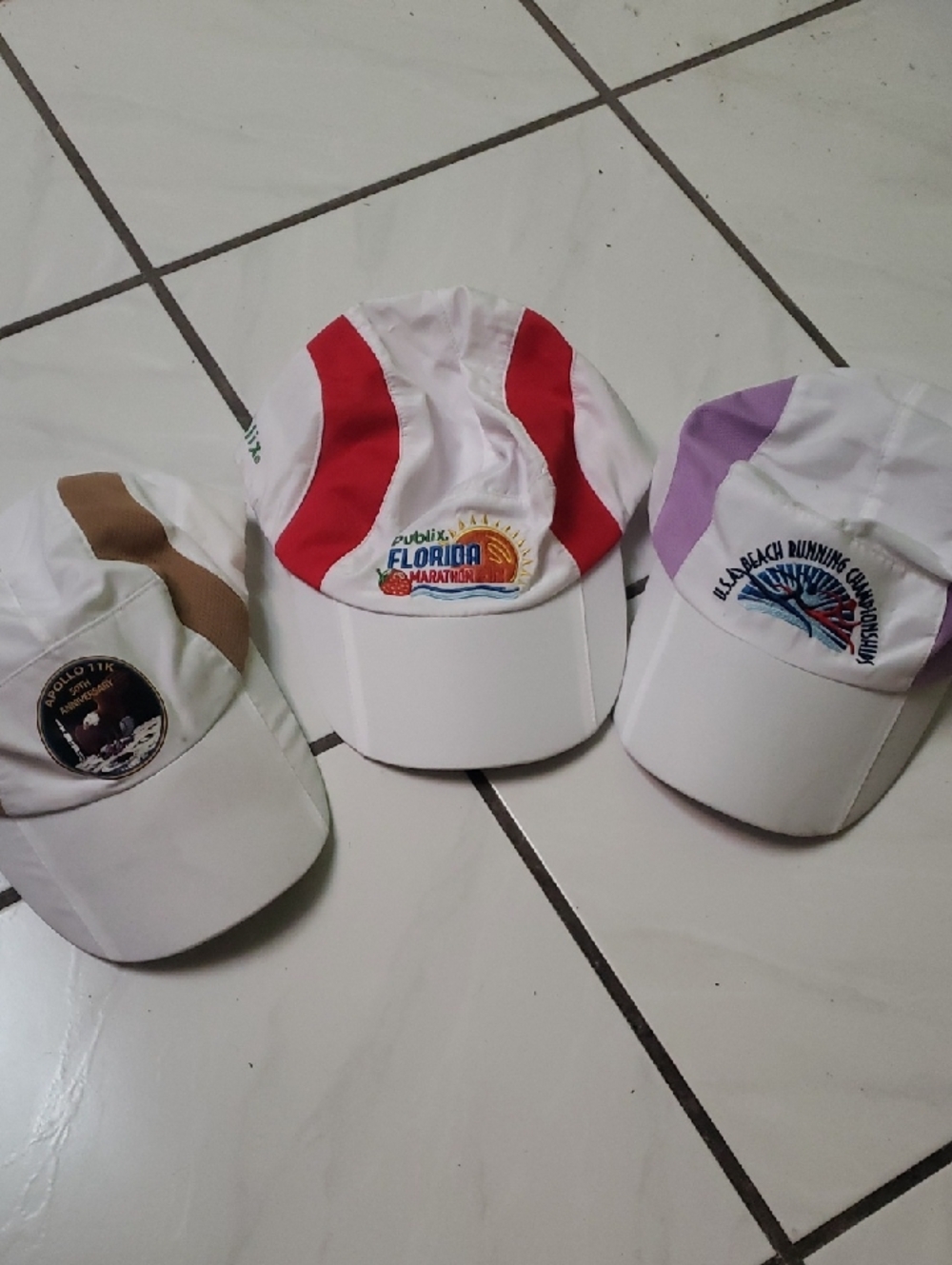 Unique embroidered new Fla race running hats (3)